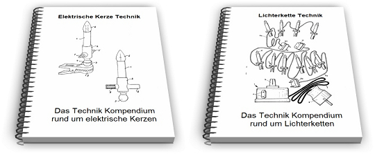 E-Kerzen Patentsammlung