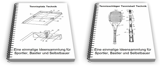 Tennis Patentsammlung